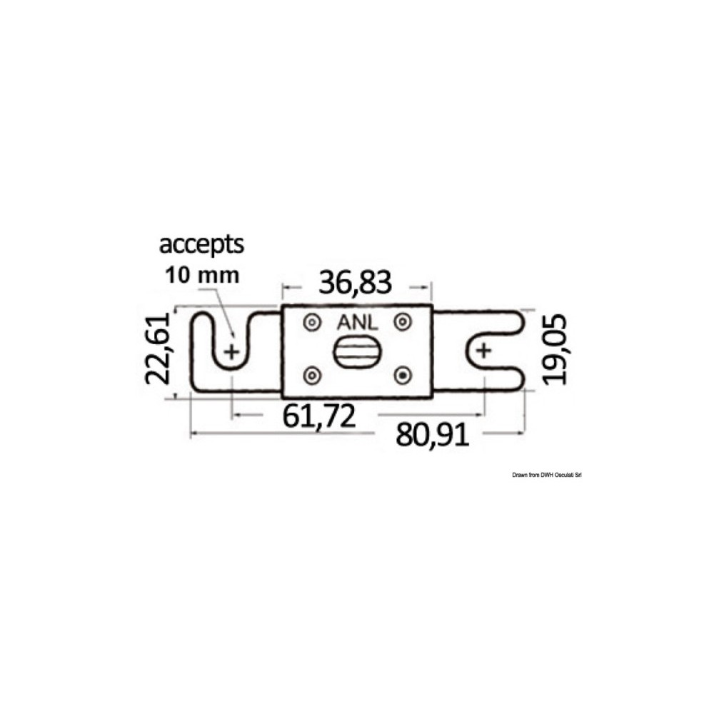 Fusible haute capacité 300 A – Image 3