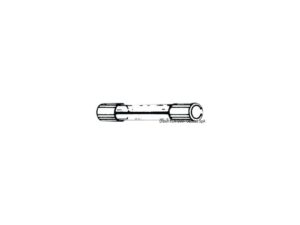 Fusibles en verre 10 A 6,3 x 32 mm