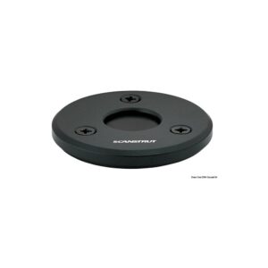 Presse-étoupe aluminium noir Low Profile Ø 2/8mm
