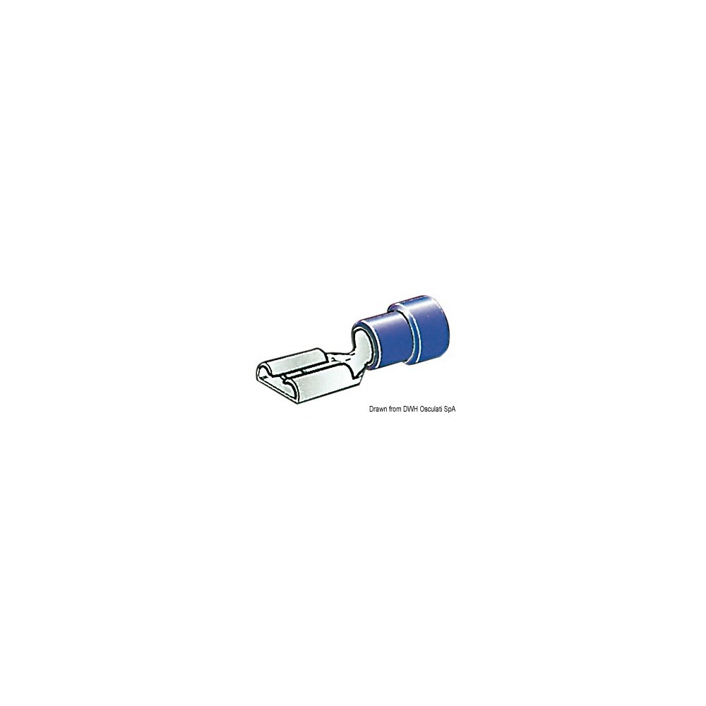 Cosse Faston pré-isolées femelle 1-2,5 mm²