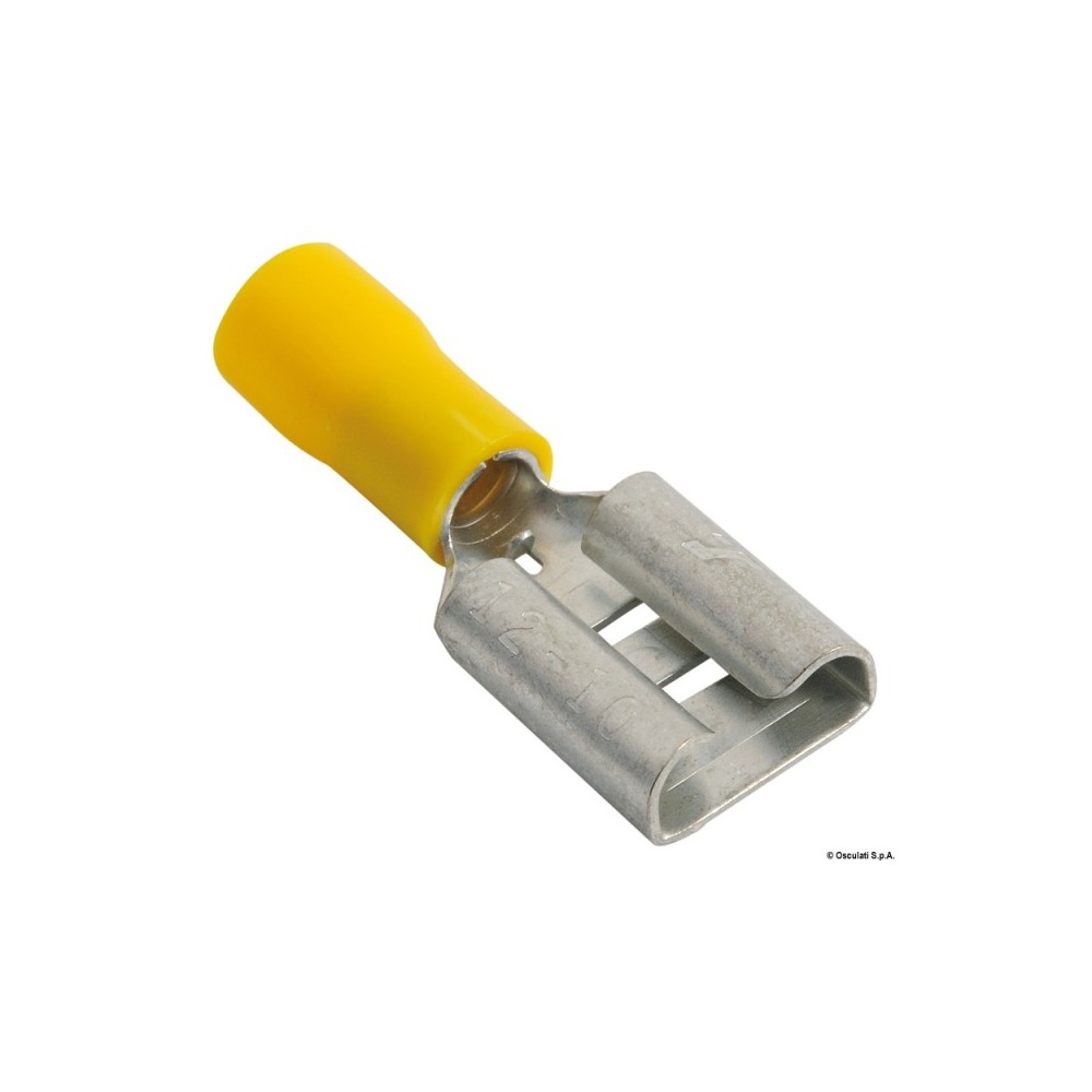 Cosse Faston pré-isolées femelle 2,5-6 mm²