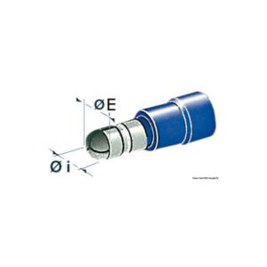 Cosse cylindrique mâle 2,5-6 mm²