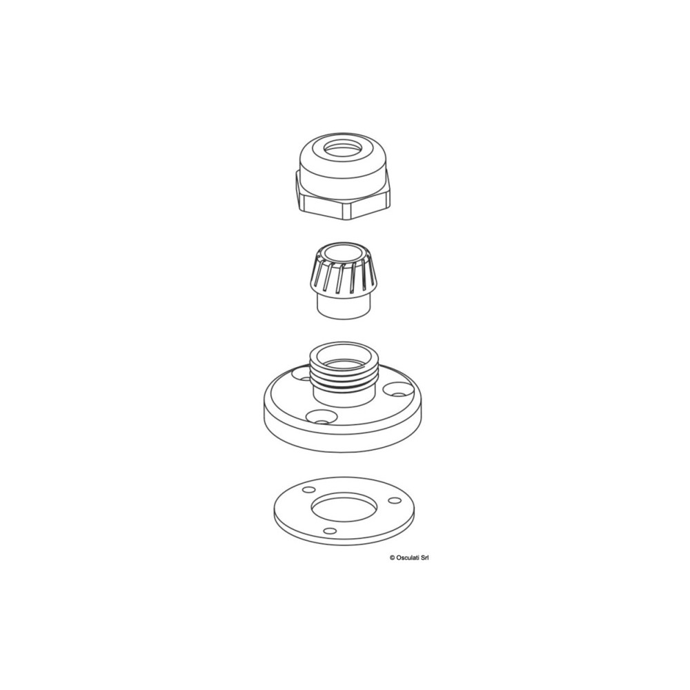 Passe-fil étanche inox 6 mm – Image 3