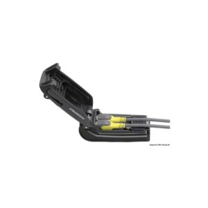 Prise double + câble USB-A étanche IPx6