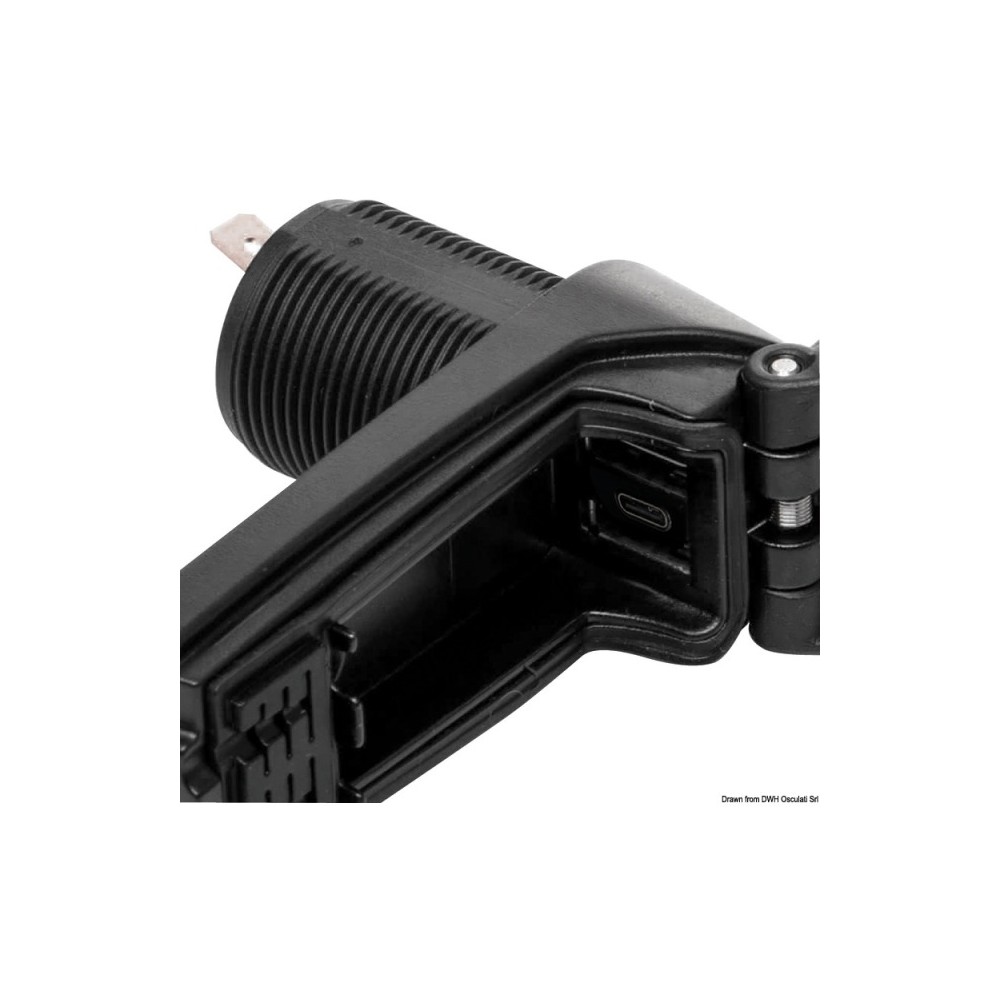 Double prise USB Type A + Type C