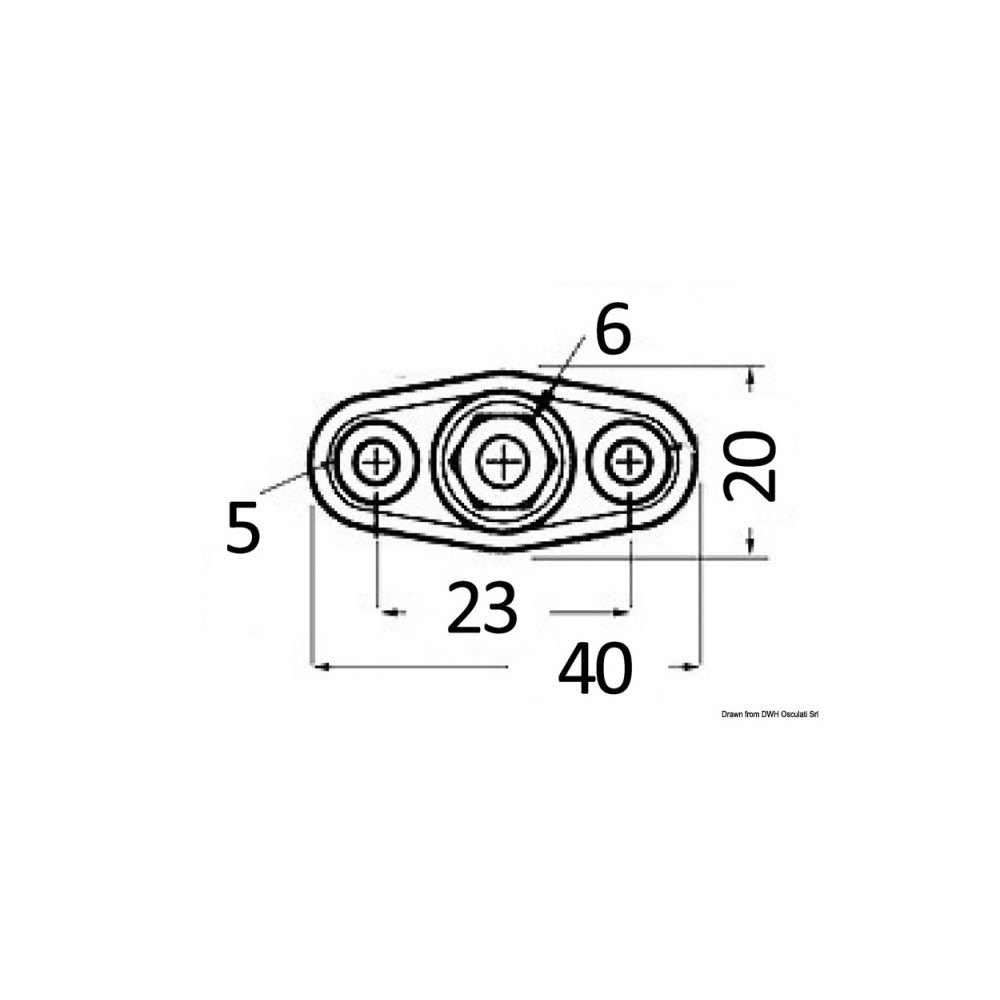 Raccord de dérivation Mini 40 x 20 mm – Image 2