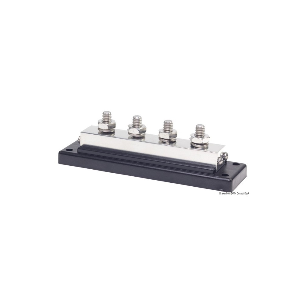 Barrette support Bus-Bar 4 x 10 mm