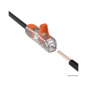 Connecteur de jonction en ligne WAGO 4 mm2