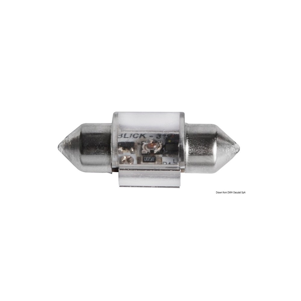 Ampoule LED rouge