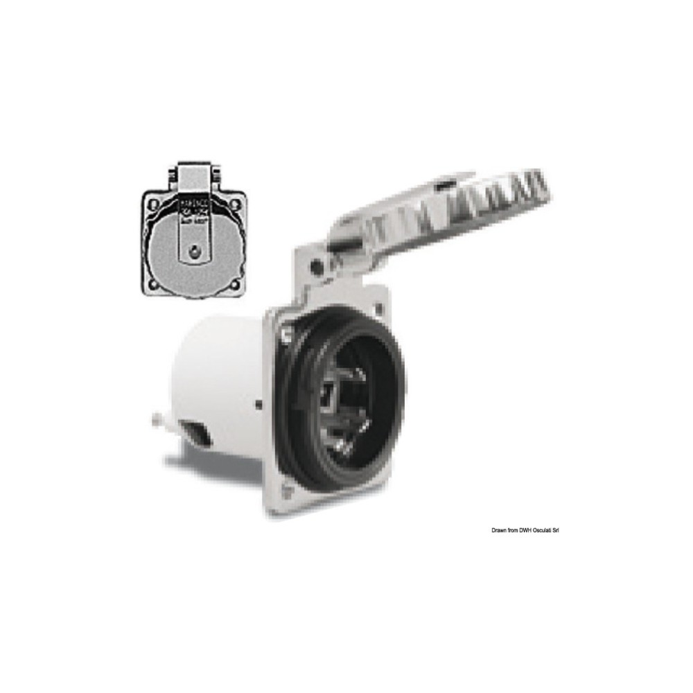 Prise Marinco inox 16 A – Image 2