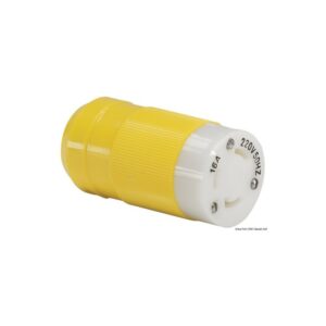 Fiche inox femelle Marinco 16 A