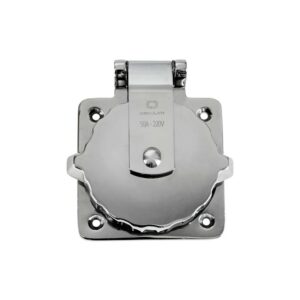 Prise étanche IP56 inox 30 A 220 V