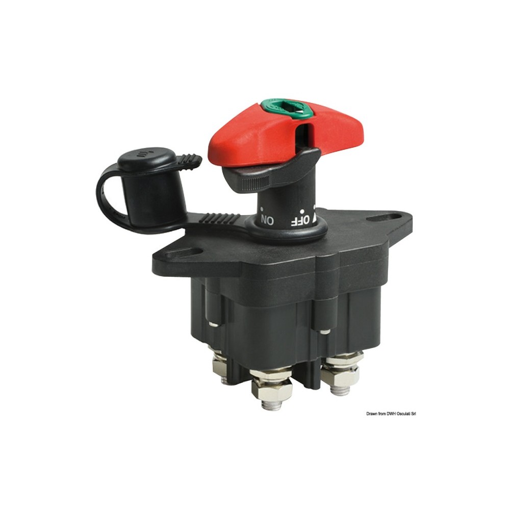 Coupe-batterie 2 pôles LITTELFUSE avec clé 250A