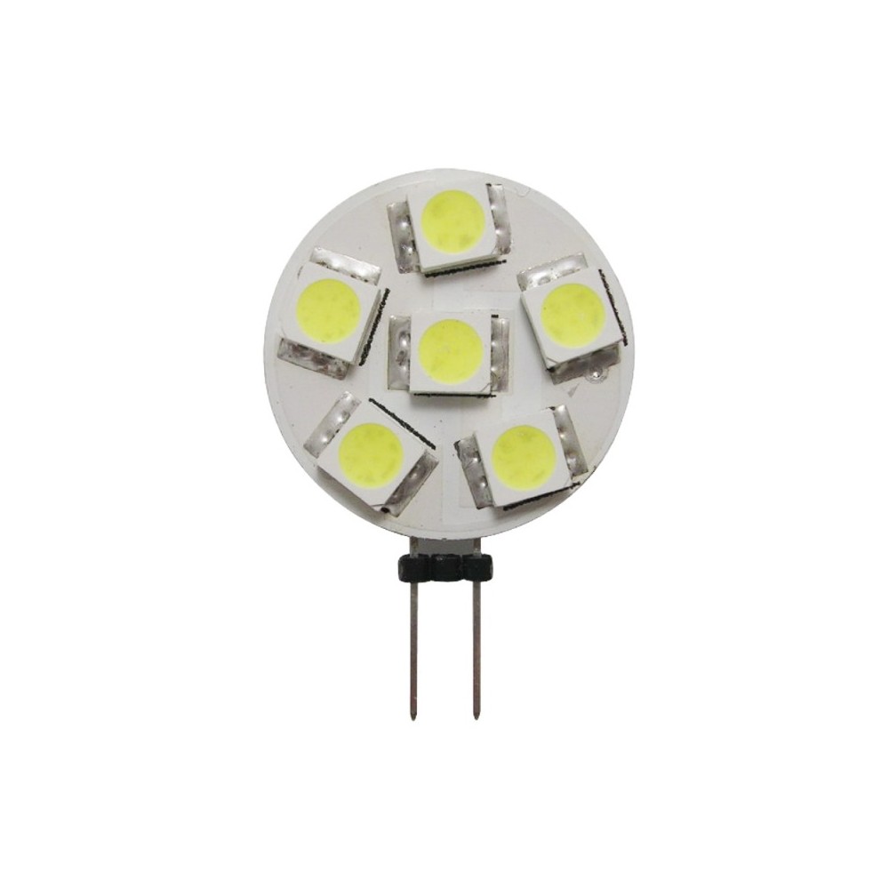 Ampoule 6 LED G4 fixation latèrale Ø 24 mm