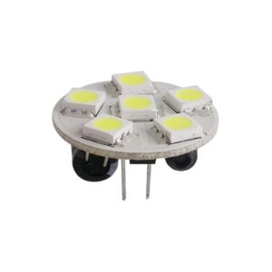 Ampoule 6 LED G4 fixation arrière Ø 24 mm