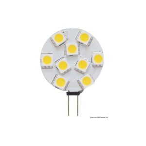Ampoule LED SMD G4 12/24V fixation latérale Ø 24mm