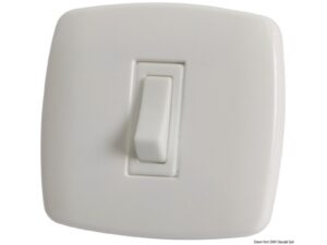 Interrupteur Contemporary N. 1 blanc