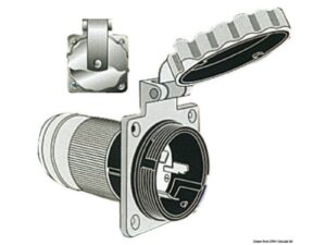 Prise Marinco Inox AISI 316 220 V