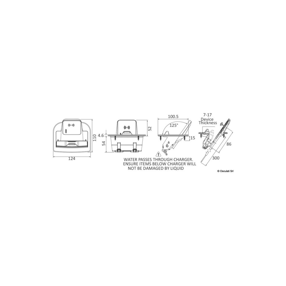 Support magnétique AURA à encastrement 10 W – Image 5