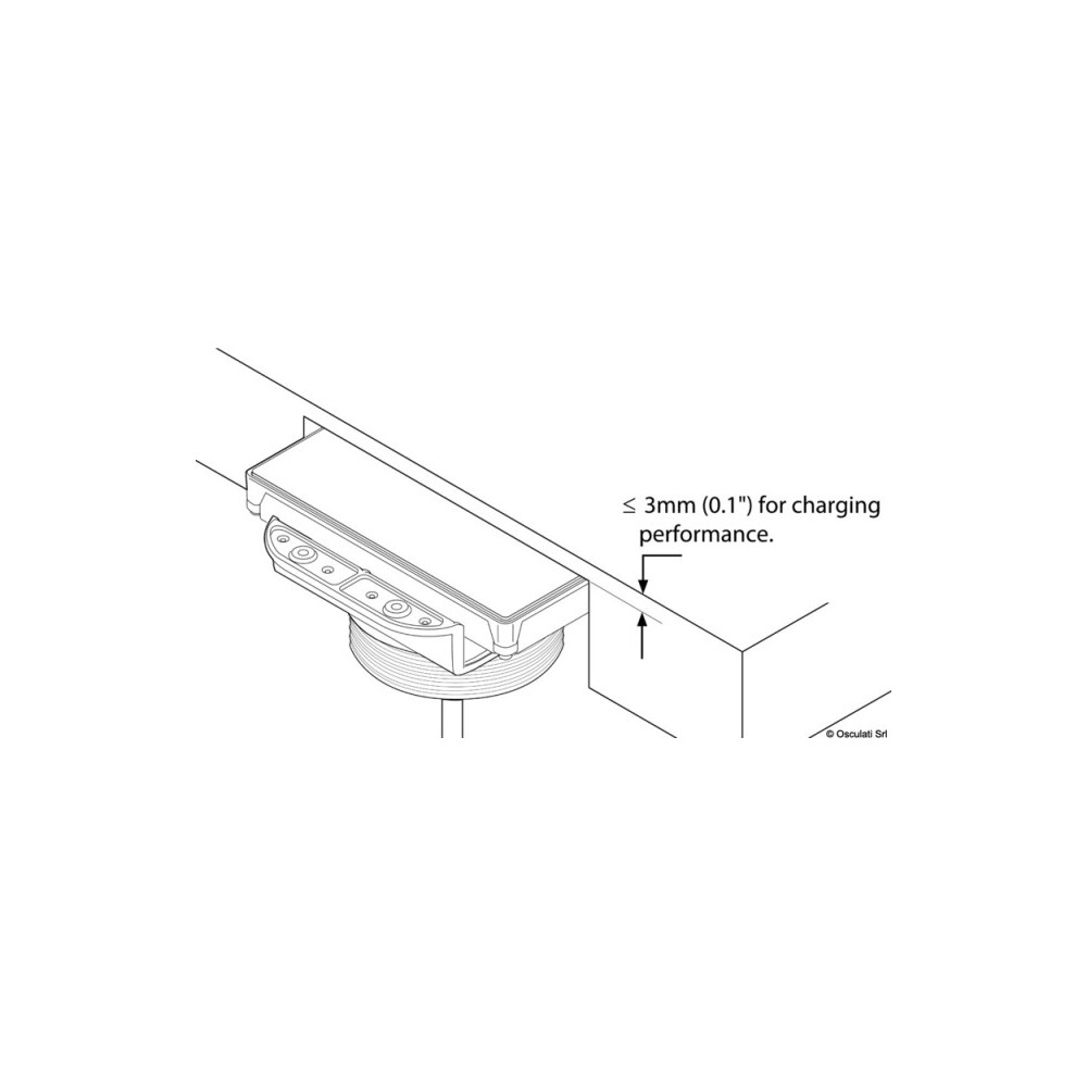 Chargeur sans fil ROKK HIDDEN 15W 12/24V – Image 3