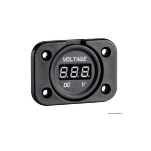 Voltmètre numérique 8/32 V à encastrer