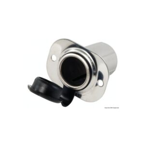 Prise inox pour téléphone portable ou allume-cigar