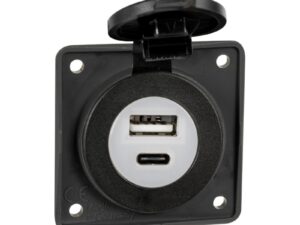 Prise double USB A+C 3+3A BERKER