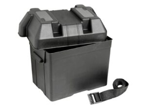 Boîte à batterie en moplen noir 95 A