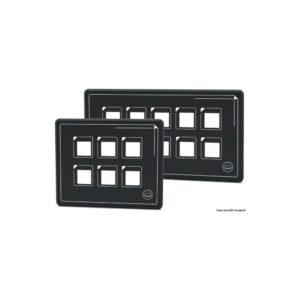 Panneau électronique touch-control 6 interrupteurs