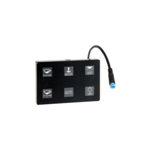 Panneau électrique tactile 6 interrupteurs