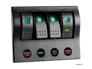 Tableau électrique PCP Compact 4 interrupteurs