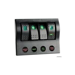 Tableau électrique PCP Compact 4 interrupteurs