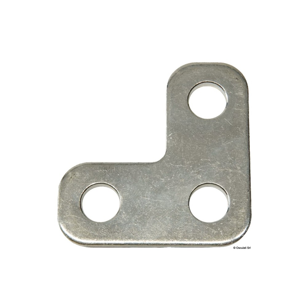 Barre de connexion 3 trous M8/M10 en L