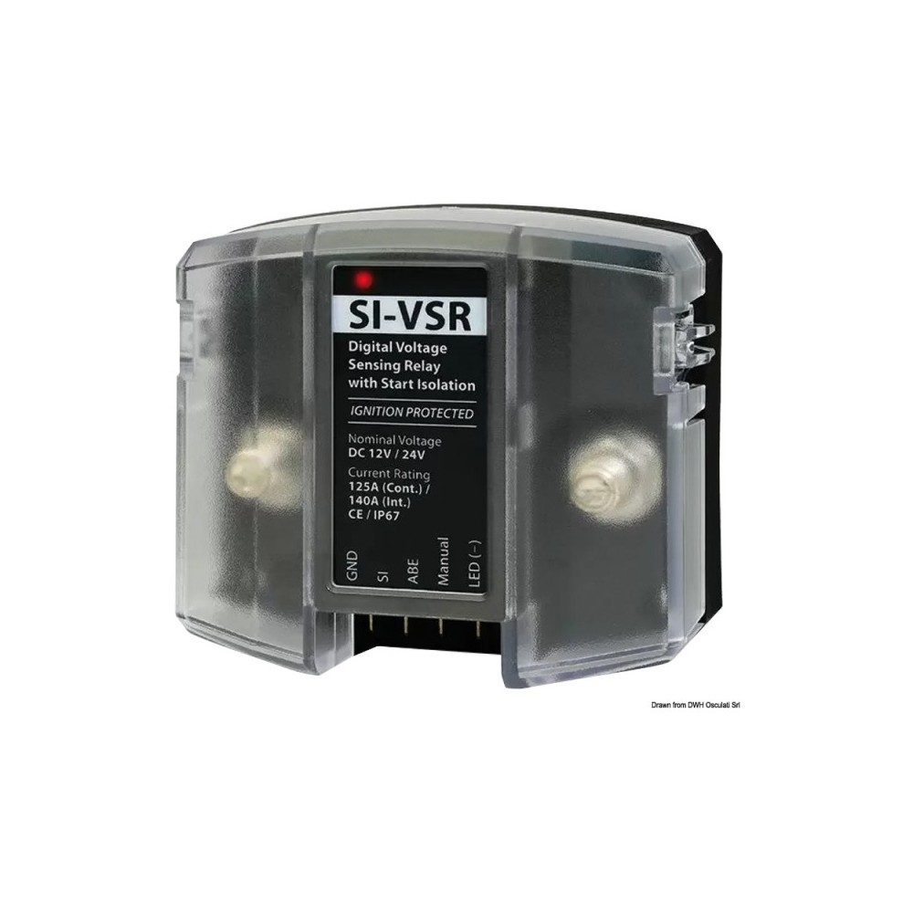 Relay sensible à la tension VSR avec isolateur starter