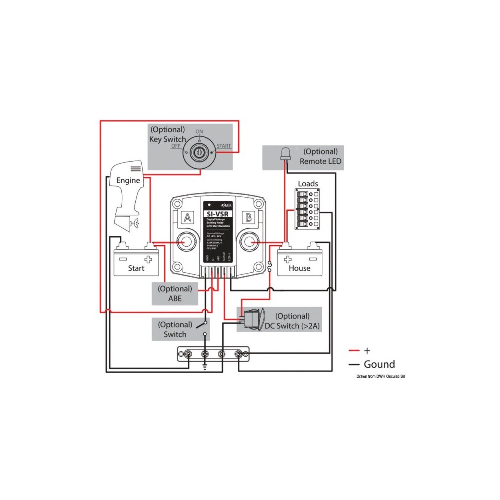 Relay sensible à la tension VSR avec isolateur starter – Image 2