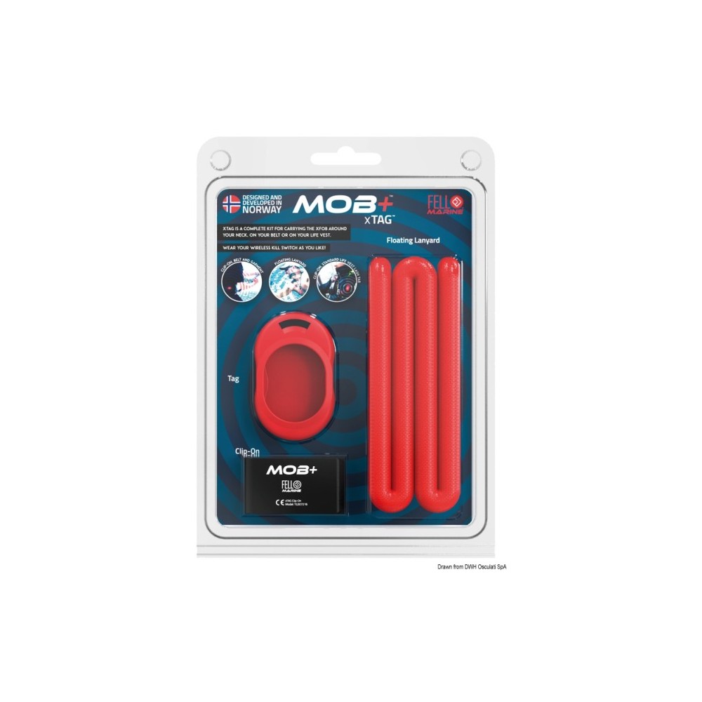 xTAG 1 clip-on + sangle rouge – Image 3