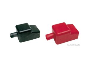 Paire de capuchons p. cosses batterie