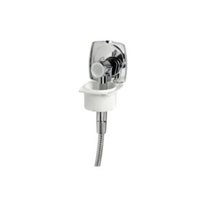 Coffret douche chromé New Edge tuyau inox 4 m