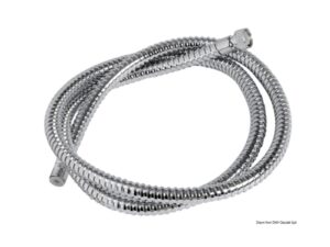 Tuyau douche inox poli 2,5 m