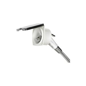 Coffret douche chromé New Edge tuyau inox 4 m