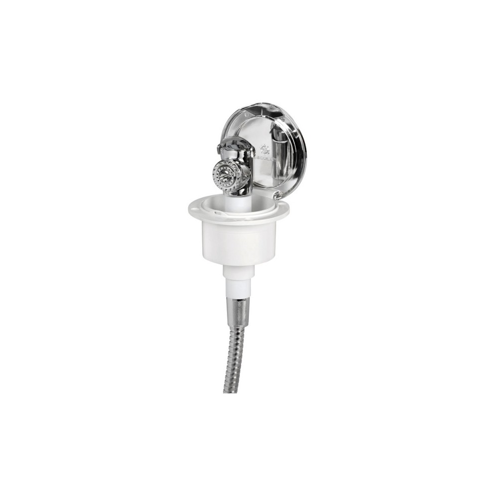 Coffret douche chromé Classic Evo tuyau inox 2,5 m