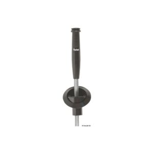 Douche intégrée WHALE Twist Mk2 noire 150x120 mm