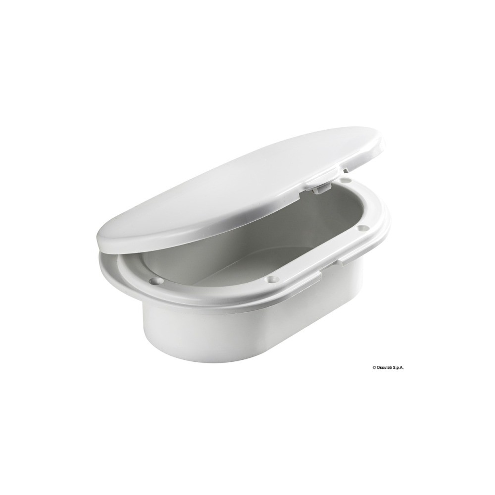 Coffret douche Oval + porte sortie arrière 185x131