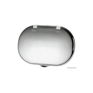 Porte neutral Oval chromé