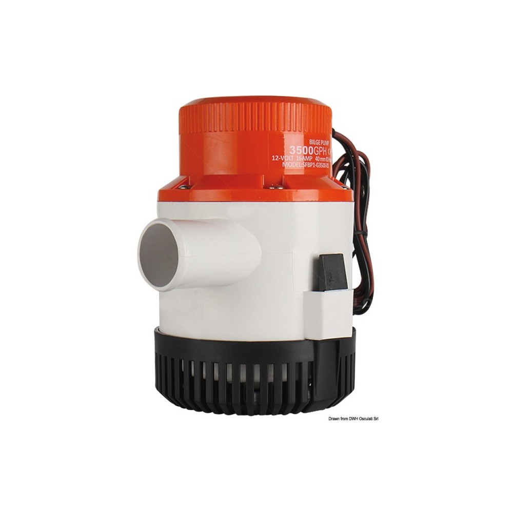 Pompe de fond de cale immergée Maxi G3500 12 V
