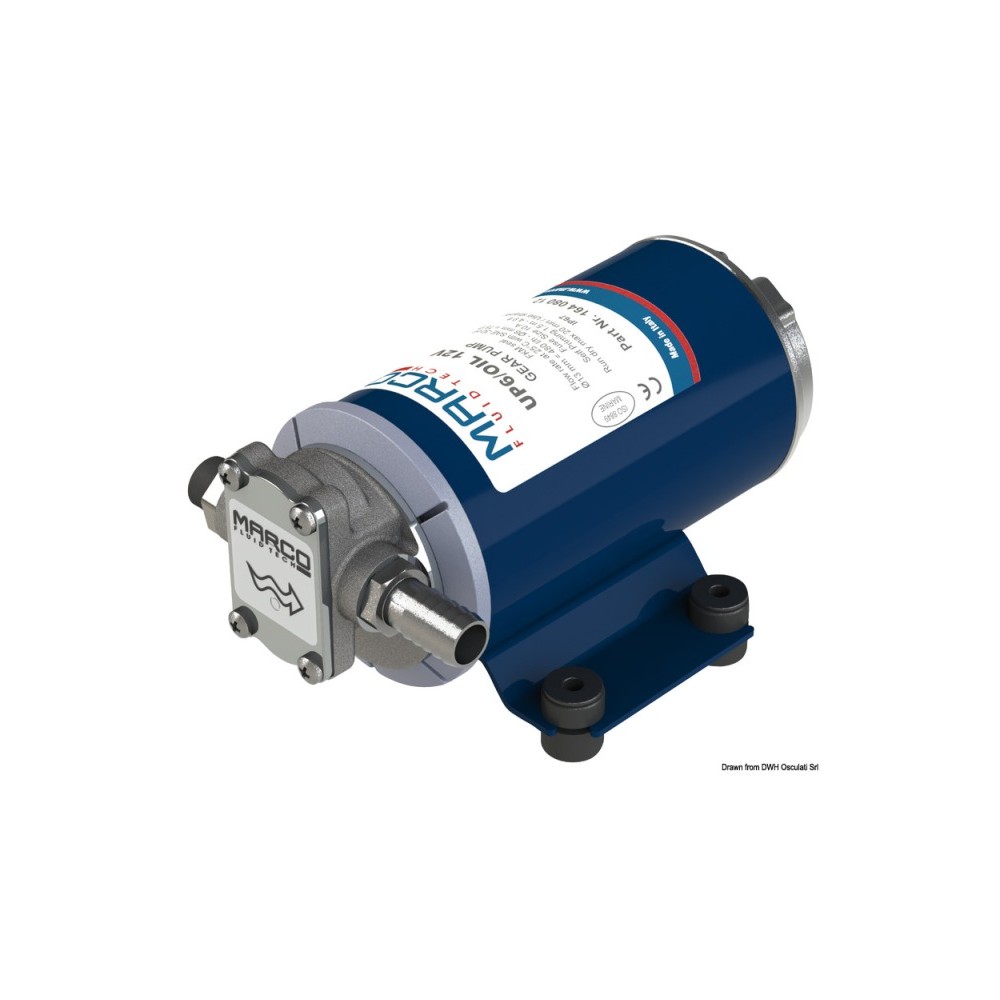 Electropompe pour huile transv./changement 12V 10A
