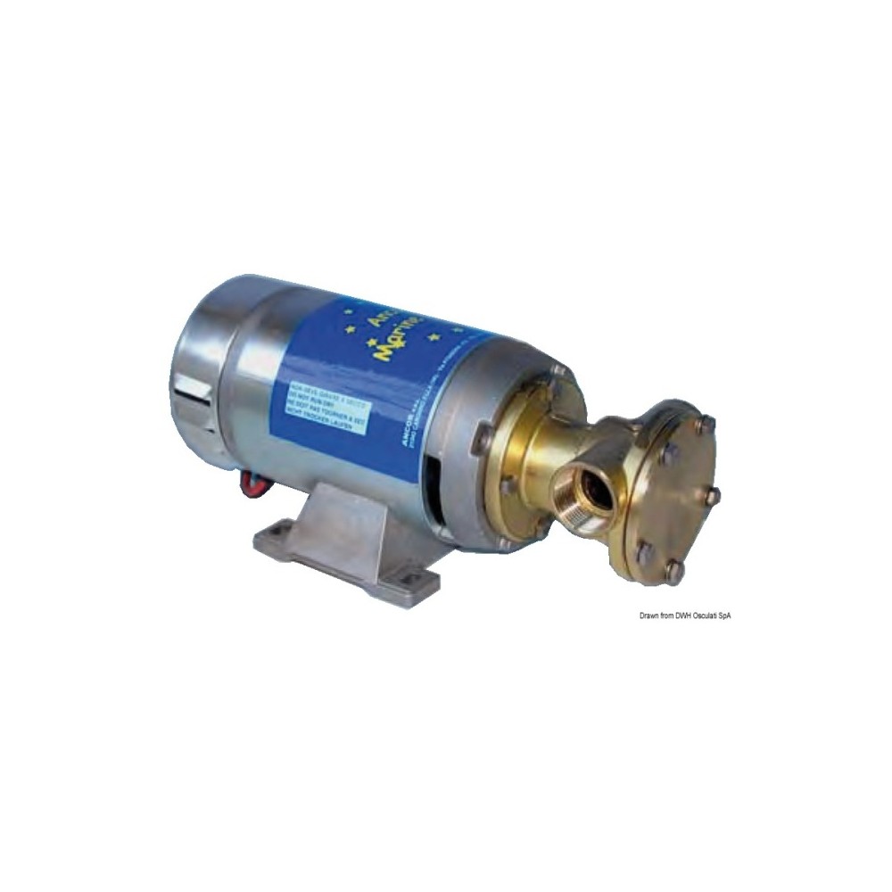 Pompe de cale auto-amorçable 24 V 80 l/min