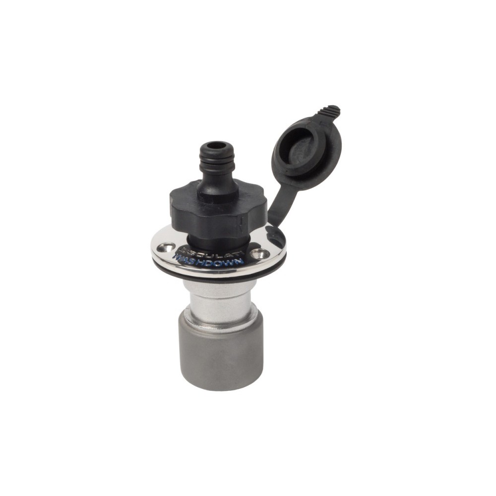Attache baïonette + raccord plastique droit
