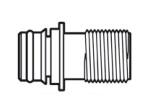 Europump raccord express à gachette droit Ø 14 mm