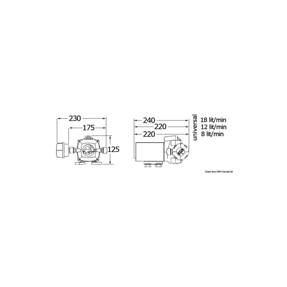 Autoclave WHALE Universal 12 l/min 12 V – Image 2
